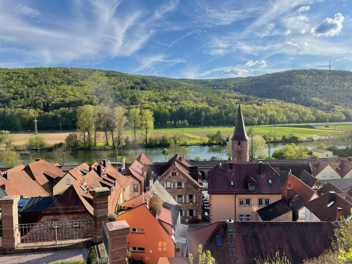 Fraenkischer Gasthof-Hotel Zum Koppen Gemunden am Main Bagian luar foto